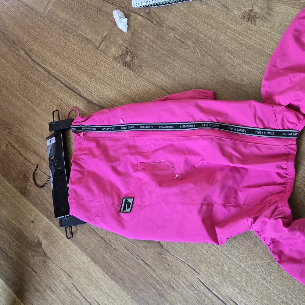 Canada Pooch Snowsuit Hot Pink Size 16 - Picture 2 of 6